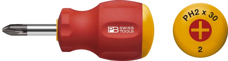 8195 Phillips SwissGrip Stubby Drivers