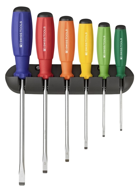 8240 RB Slotted SwissGrip Driver Set