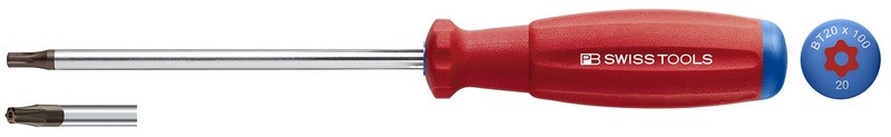 8400B Torx® w/Bore Hole SwissGrip Drivers
