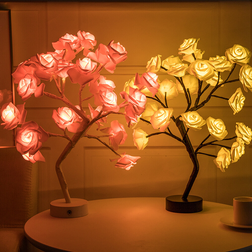 Forever Rose Tree Lamp