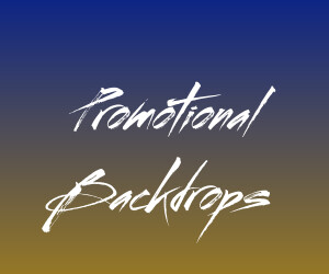 Custom Promotional Backdrops