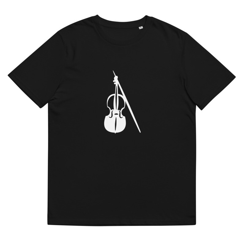 Unisex organic cotton t-shirt Violin
