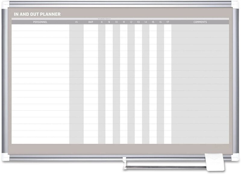 MasterVision  In/Out Magnetic Dry-Erase Board 36" W x 24" H