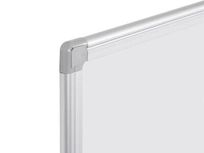 MasterVision Earth Magnetic Porcelain Dry-Erase Board, 48" x 72", Aluminum Frame