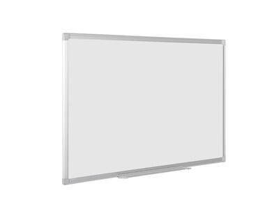 MasterVision Earth Magnetic Porcelain Dry-Erase Board, 36" x 48", Aluminum Frame