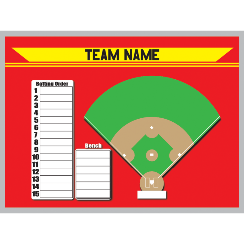 Baseball Team Whiteboard