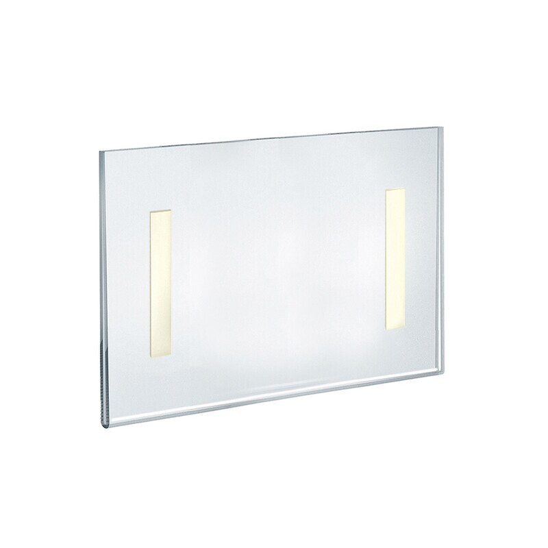 Clear Acrylic Wall Sign Holder Frame 8.5″ W x 11″