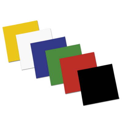Magnetic Flexible Dry Erase Squares (Pack of 6)