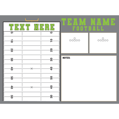 Football Team Whiteboard