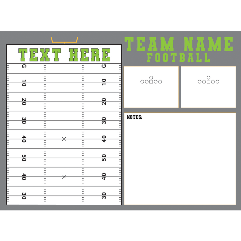 Football Team Whiteboard