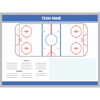 Hockey Team Whiteboard