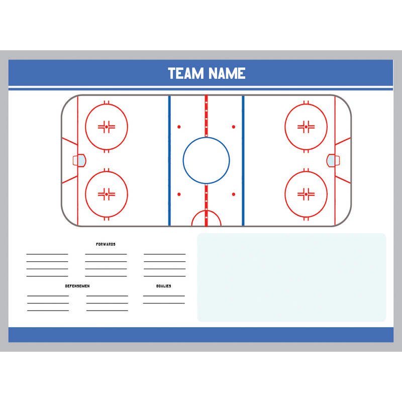Hockey Team Whiteboard