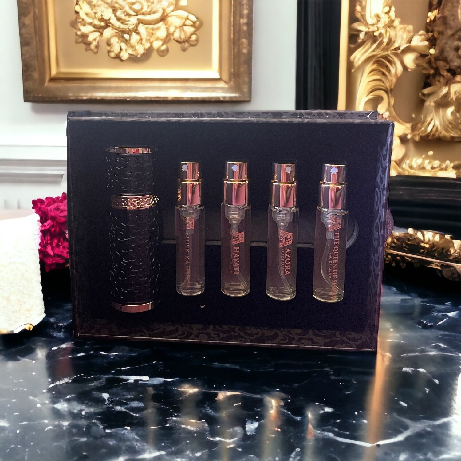 Attar Collection Travel Set with Gold case