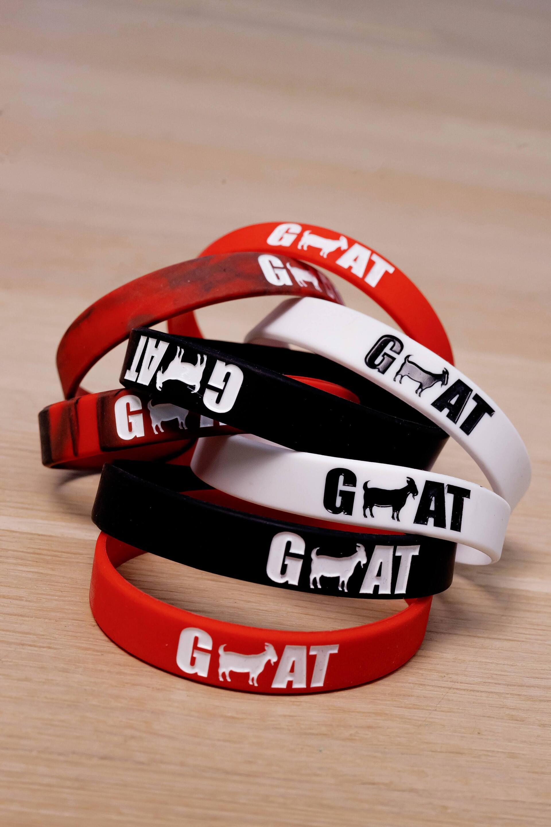 GOAT Wristband (4-Pack)
