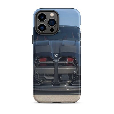 BMW M4 With Air Intakes Tough Case for iPhone 11 to 15 in Matte