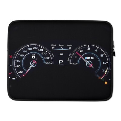 BMW M5 Competition Dashboard Car Custom Laptop Sleeve - For 13inch and 15inch 