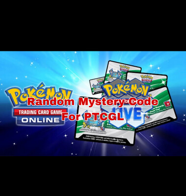 Random Mix Mystery Booster Pack Code For Pokemon Live - PTCGL Live