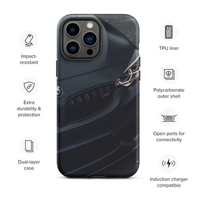 BMW M3 in Black Phone Case for iPhone 11 and up - Matte