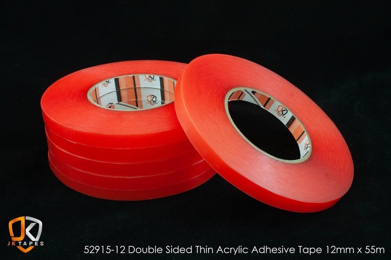 1/2" JK Tapes double sided thin acrylic adhesive tape