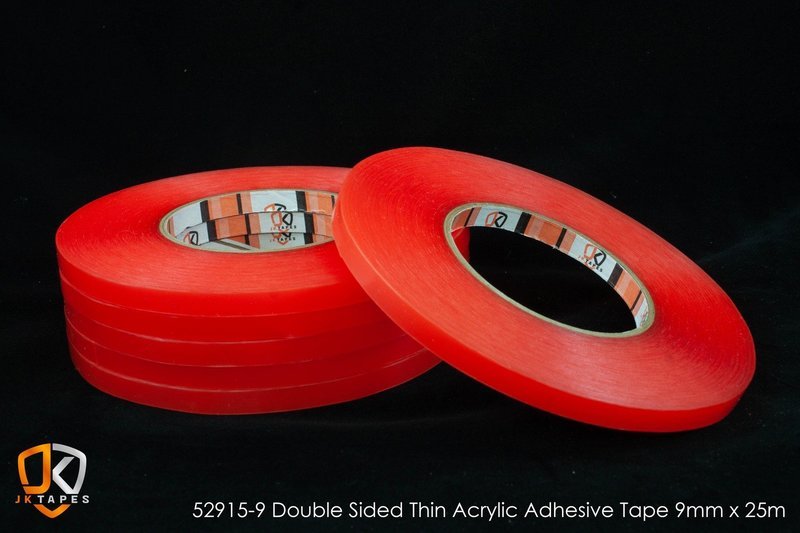 3/8"  JK Tapes double sided thin acrylic adhesive tape