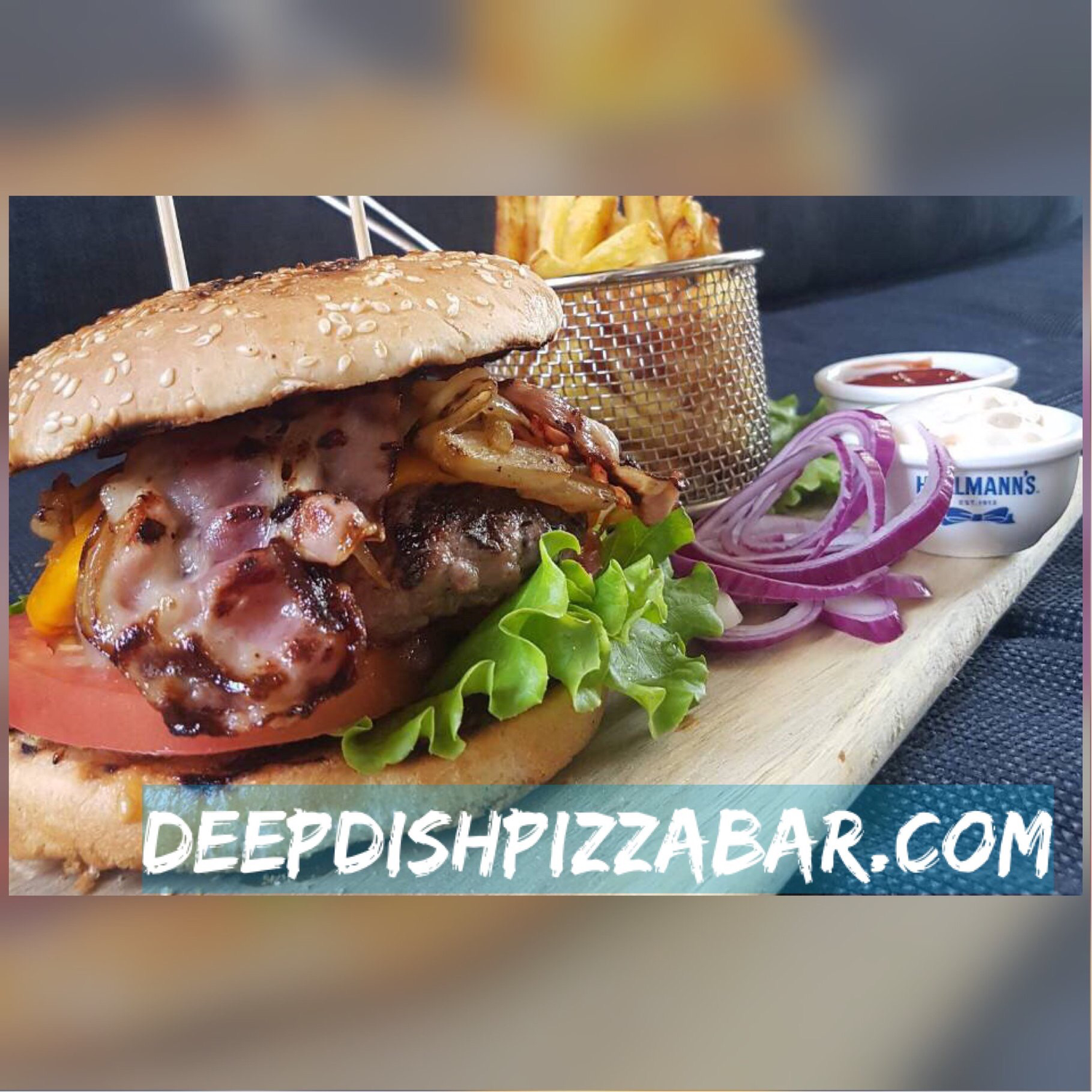 Телешки бургер „Deep Dish” единичен