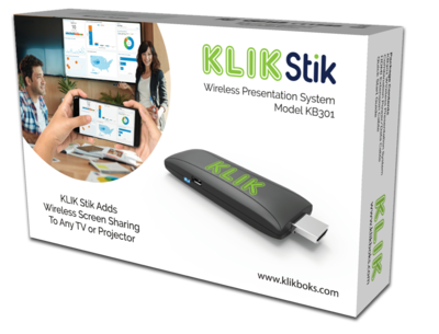 KLIKStik - Compact Wireless Presentation System Adapter KLIKStik - Compact Wireless Presentation System Adapter