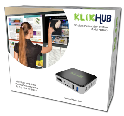 KLIKBoks HUB/SCS Wireless Screen Sharing & Streaming System