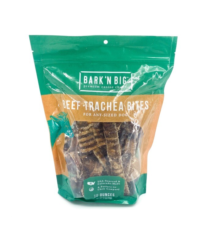Beef Trachea Moo-Hoo Pieces 10oz. Beef Trachea Moo-Hoo Pieces 10oz.