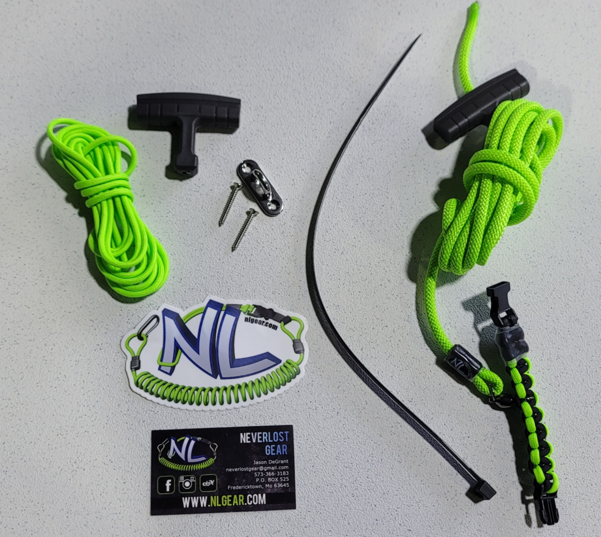 Trolling Motor Deployment and Recovery Rope Kit