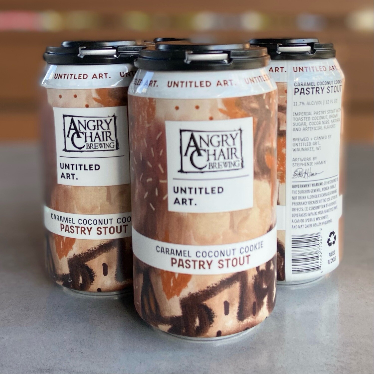 Untitled Art Caramel Coconut Cookie Pastry Stout (4pk)