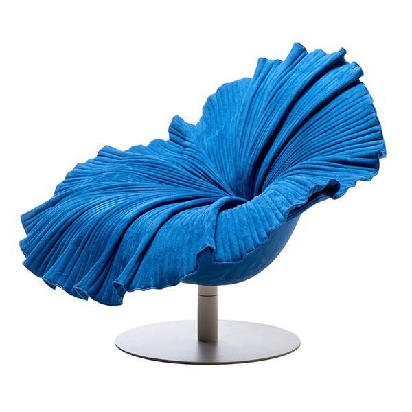 Bloom Easy Armchair Swivel Poltrona Girevole