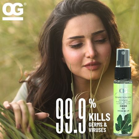 LEMONGRASS DISINFECTANT SANITIZER SPRAY - 35ML