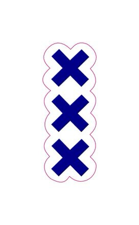 XXX Sticker