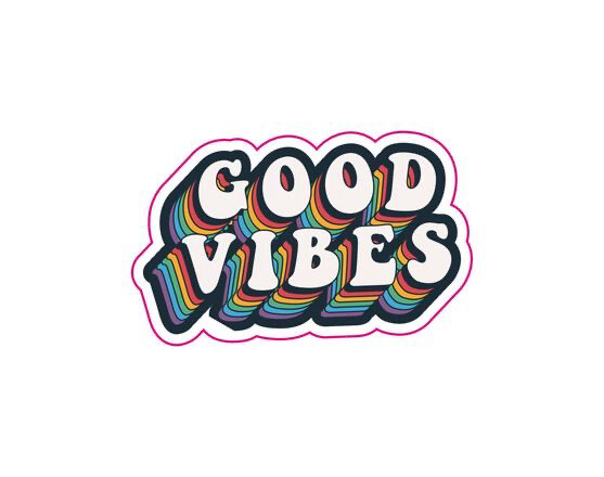 Good Vibes Sticker