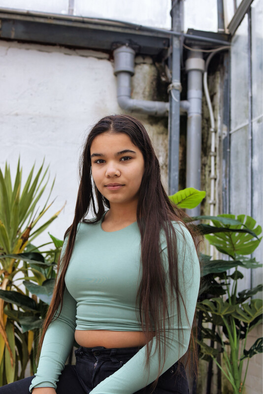 Leela Top Ocean Green
