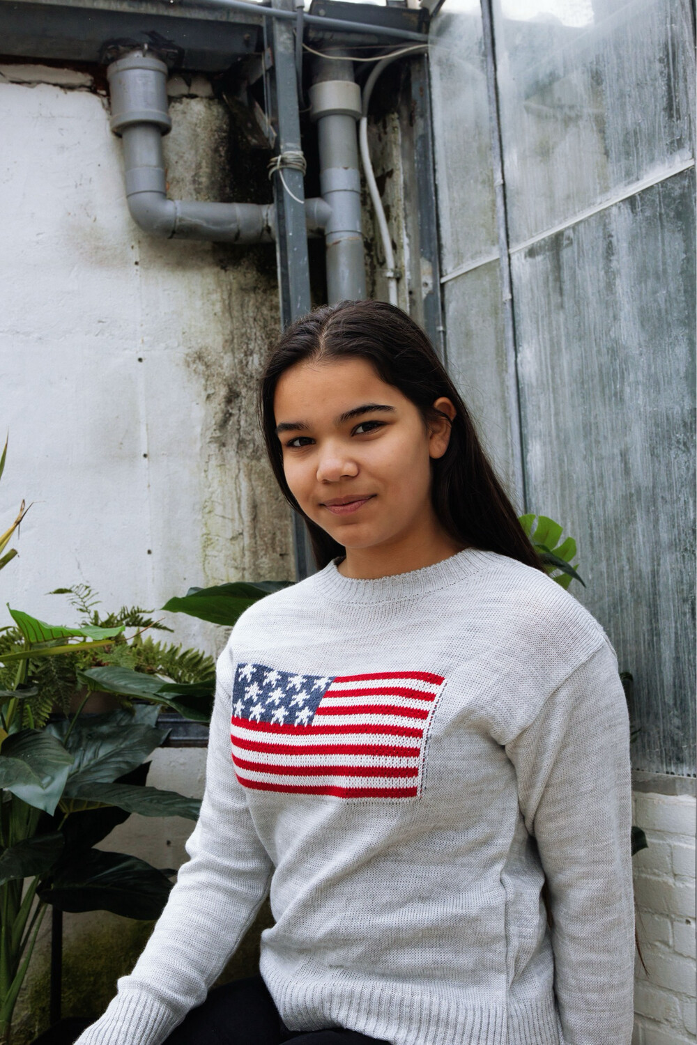 Usa Sweater Grey