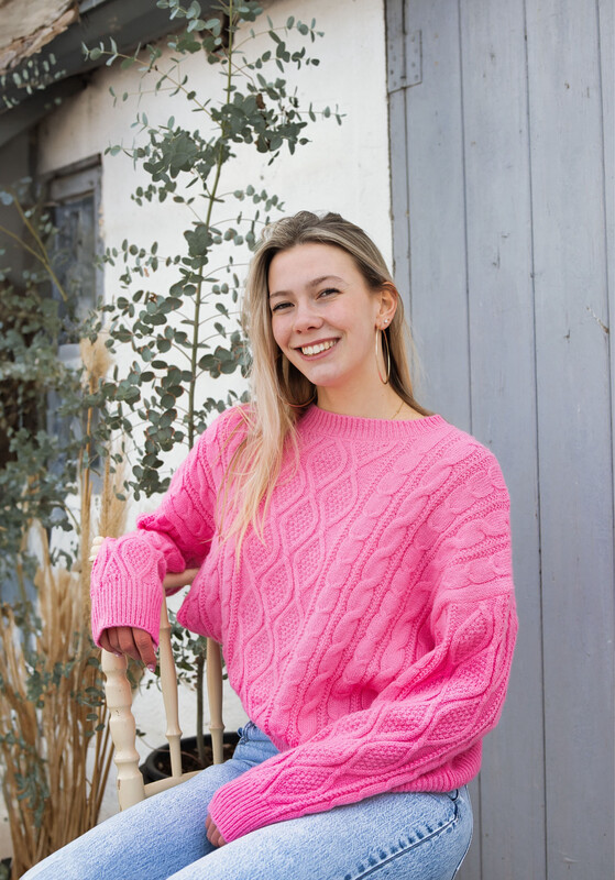 Mira Sweater Roze One Size