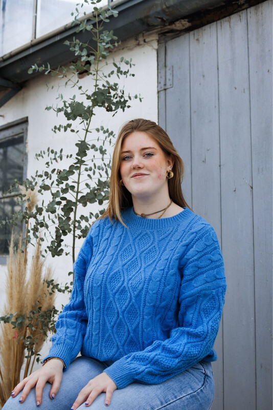 Mira Sweater Blauw One Size