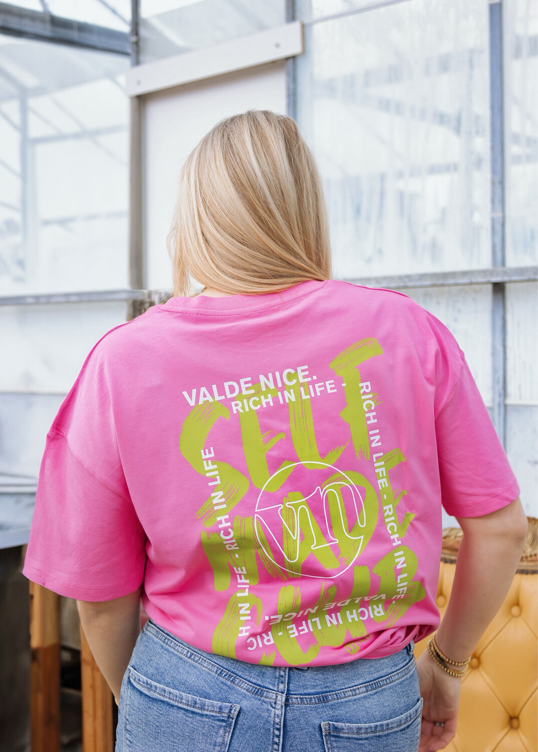 Self made club t-shirt oversized valde nice