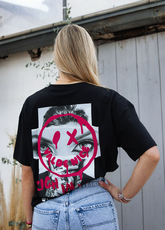 Rich in life t-shirt oversized valde nice