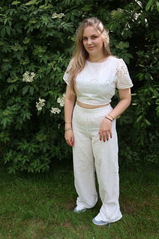 Heidi trouser white