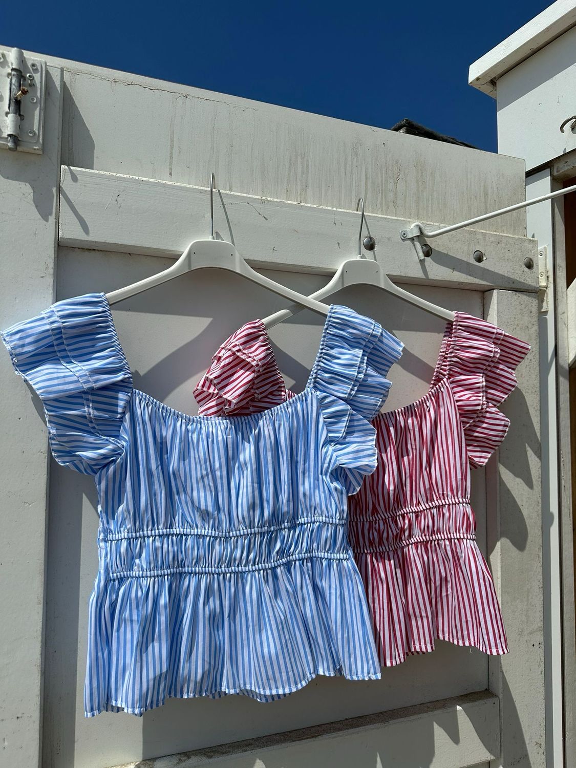Alice top striped blue