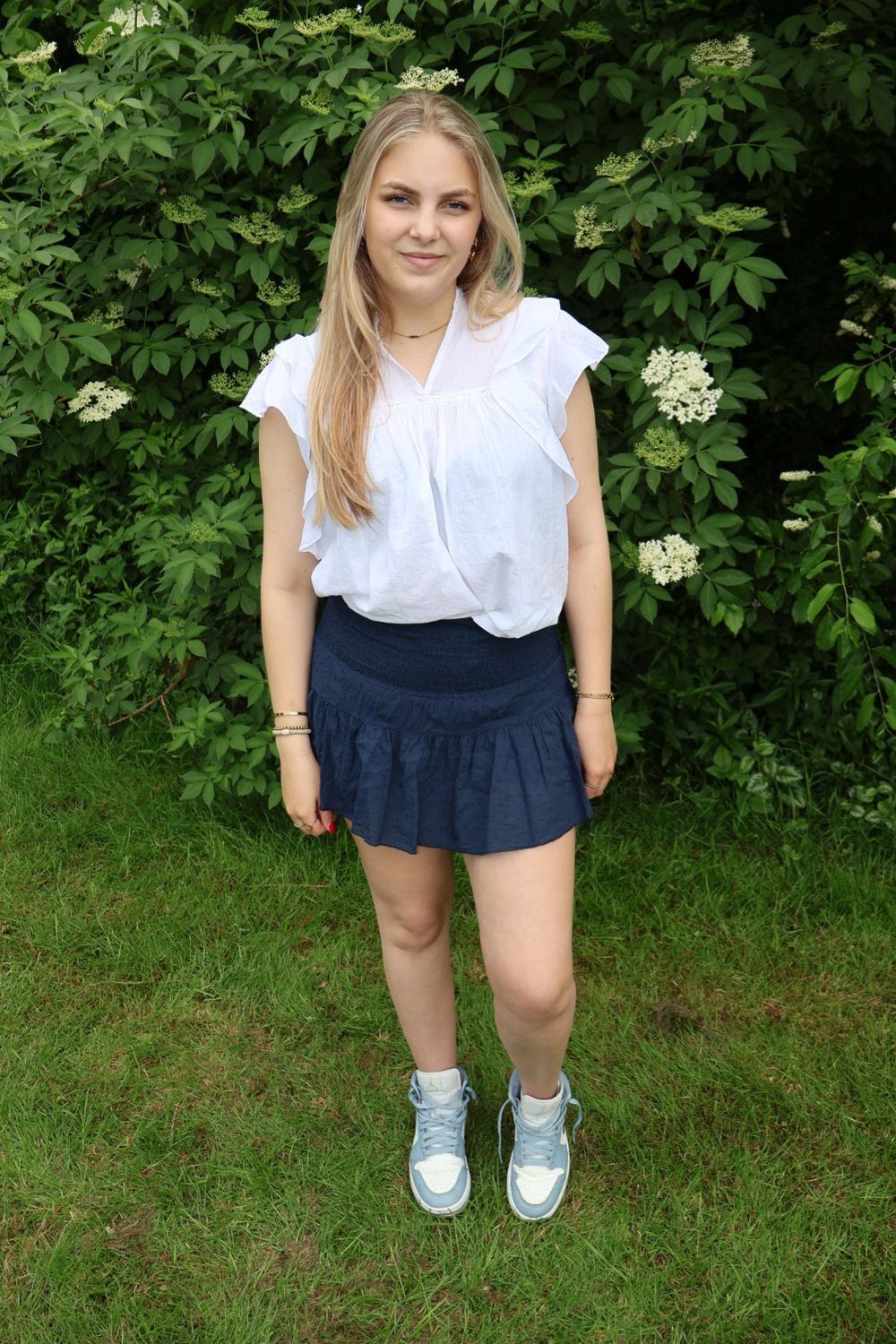 Tanja skort navy