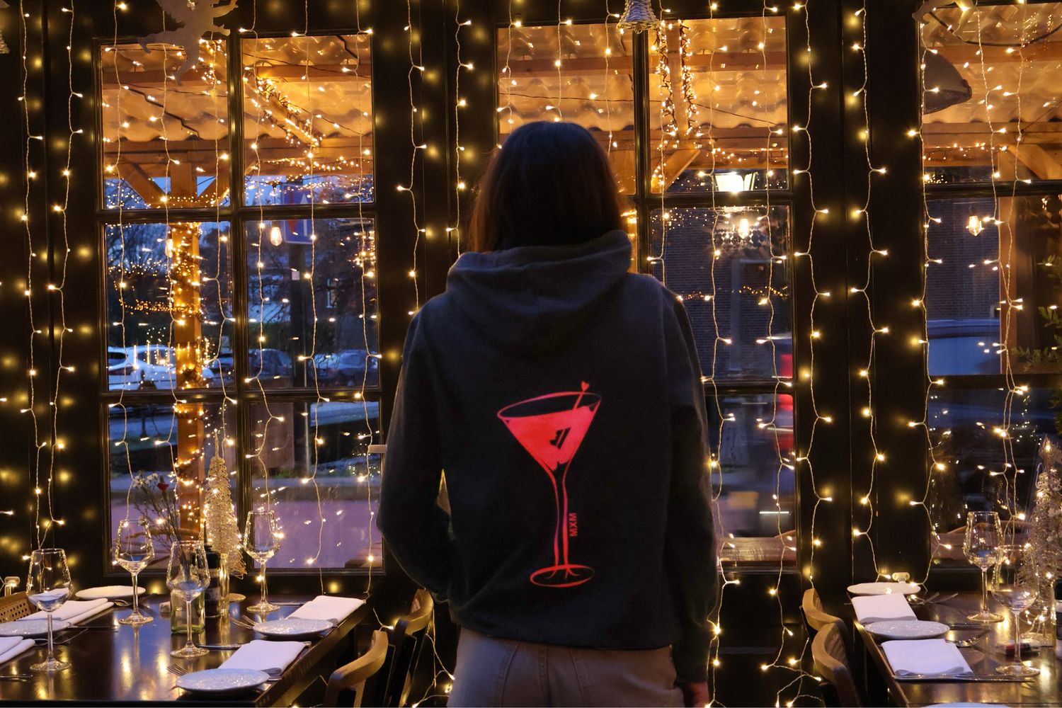 PINK MARTINI HOODIE navy
