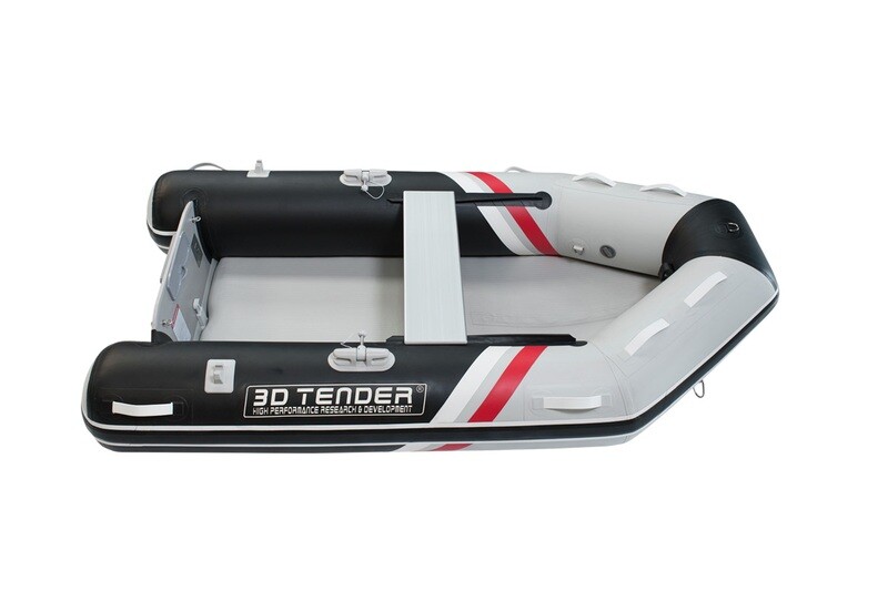 Tender 3D twin V shape  180 colore grigio/bianco