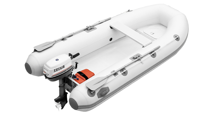 Tender SELVA T 350 DV senza motore.
