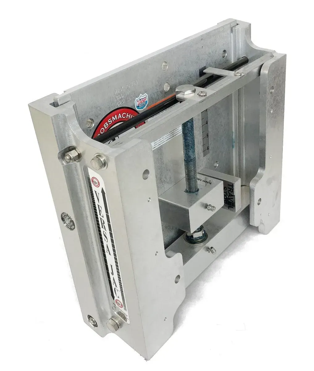 Bracket originale americano per motori fuoribordo da 350 hp, regolabile manualmente. BOB MACHINE JAKE PLATE.