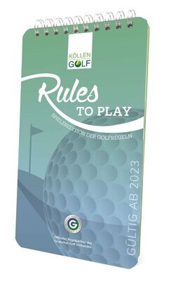 Golfregeln – Rules to Play