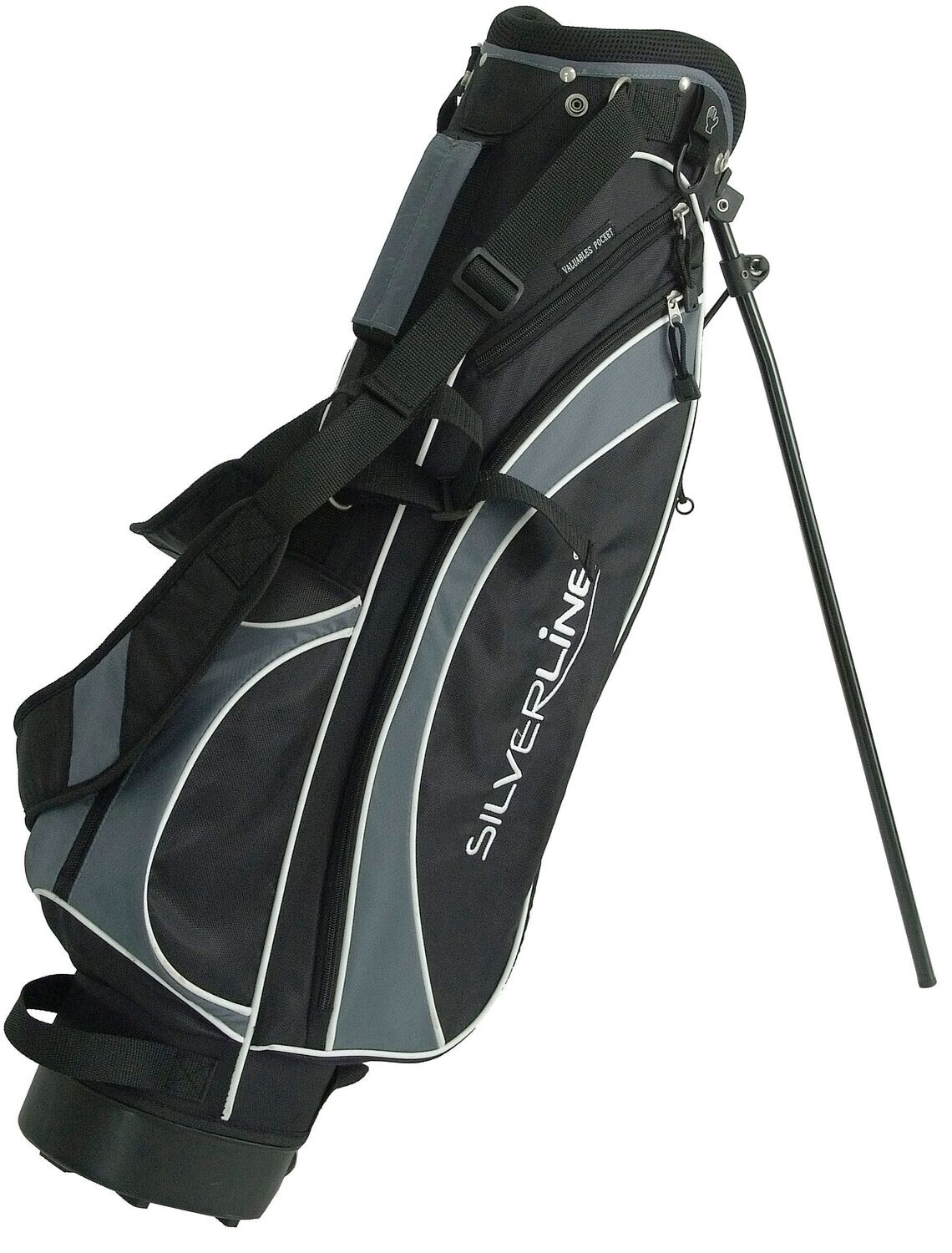 Junior Standbag,  6 inch, 4-way Full-Divider, Rucksackgurt.