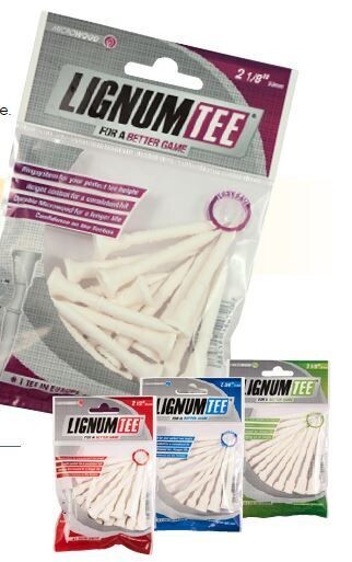 Lignum Golf Tee, Nr1 Tee, Microwood mit Ringsystem